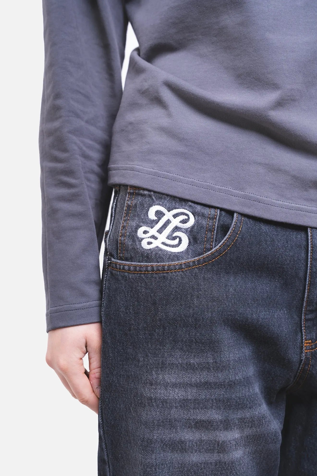 Noir Jeans Lueur Clothing