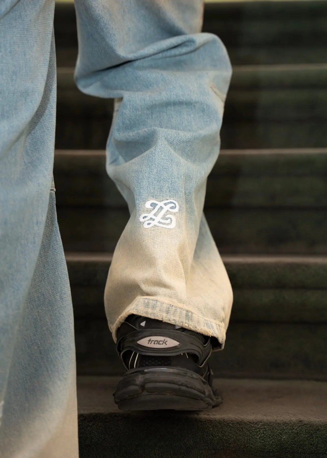 Mud wash jeans Lueur Clothing