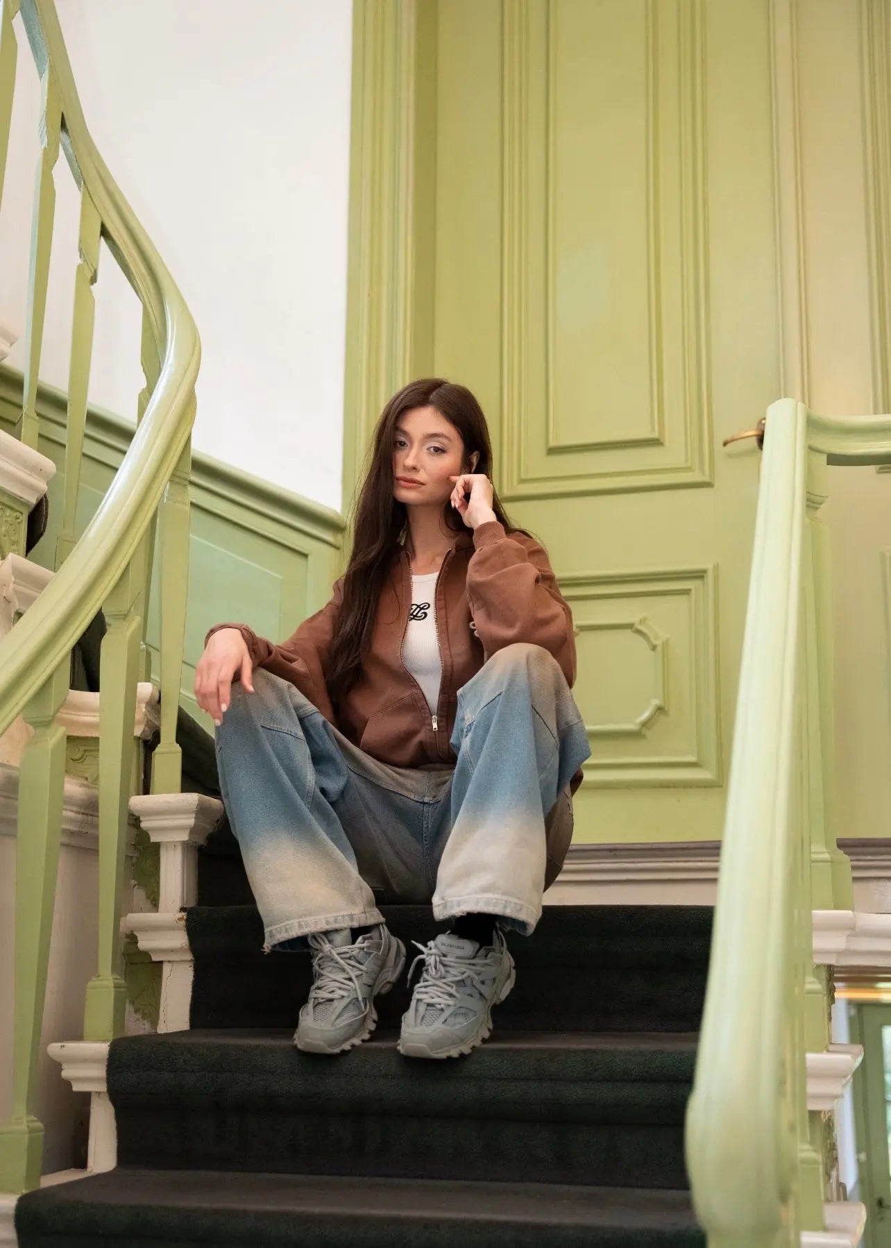 Mud wash jeans Lueur Clothing