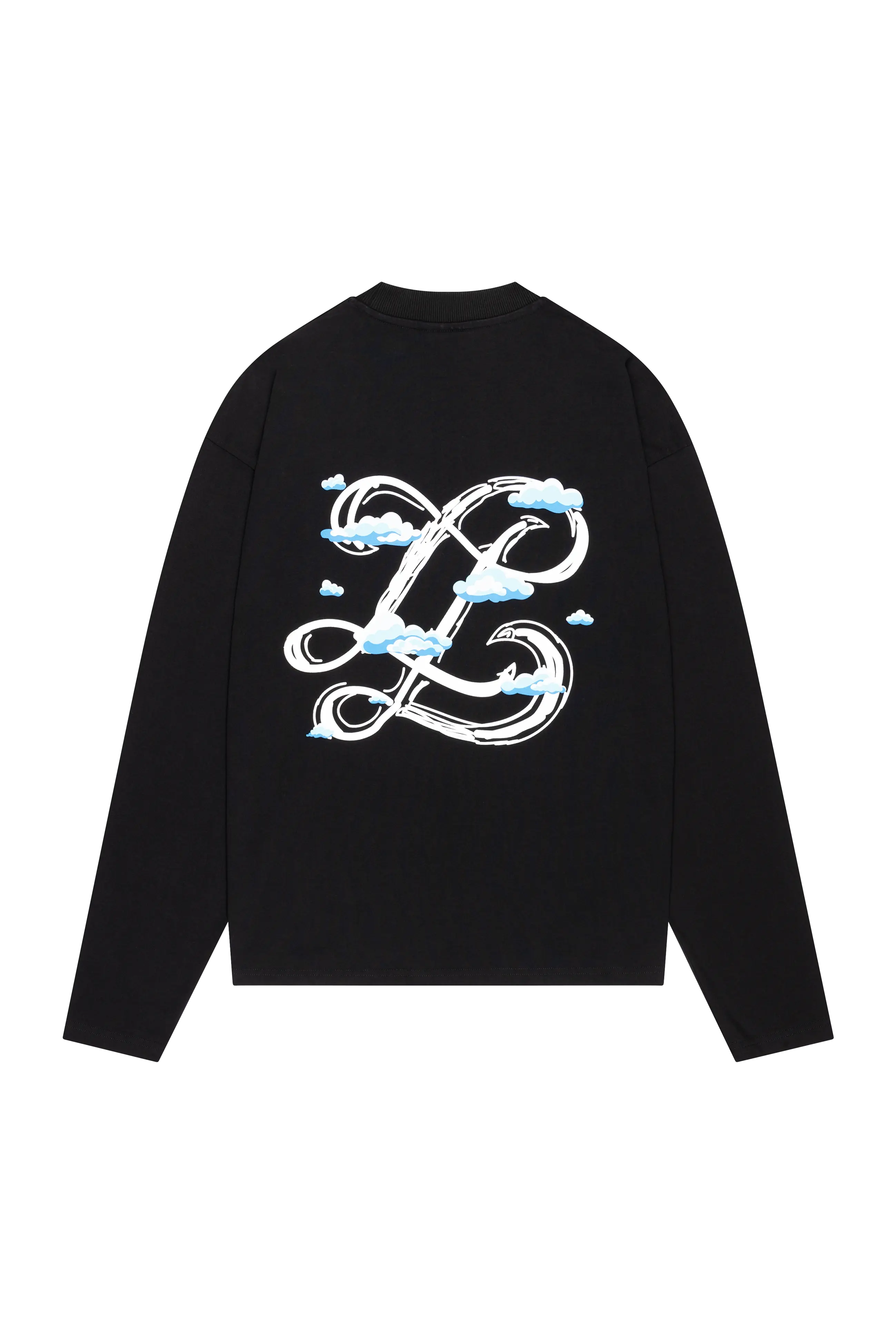CLOUDY MONOGRAM long sleeve Lueur Clothing
