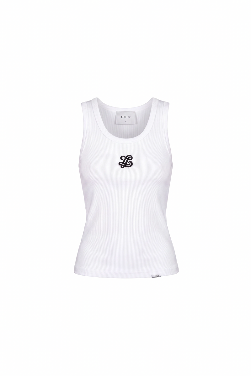 Monogram tank women