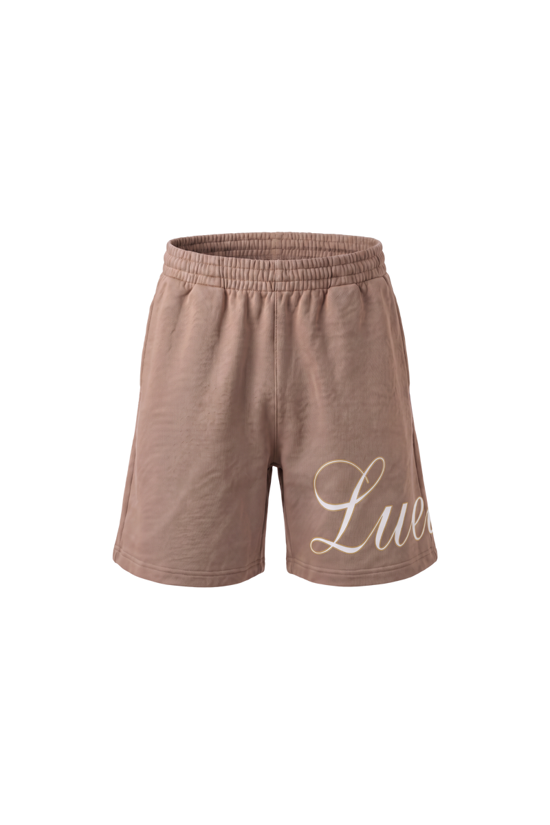 Lueur Script shorts