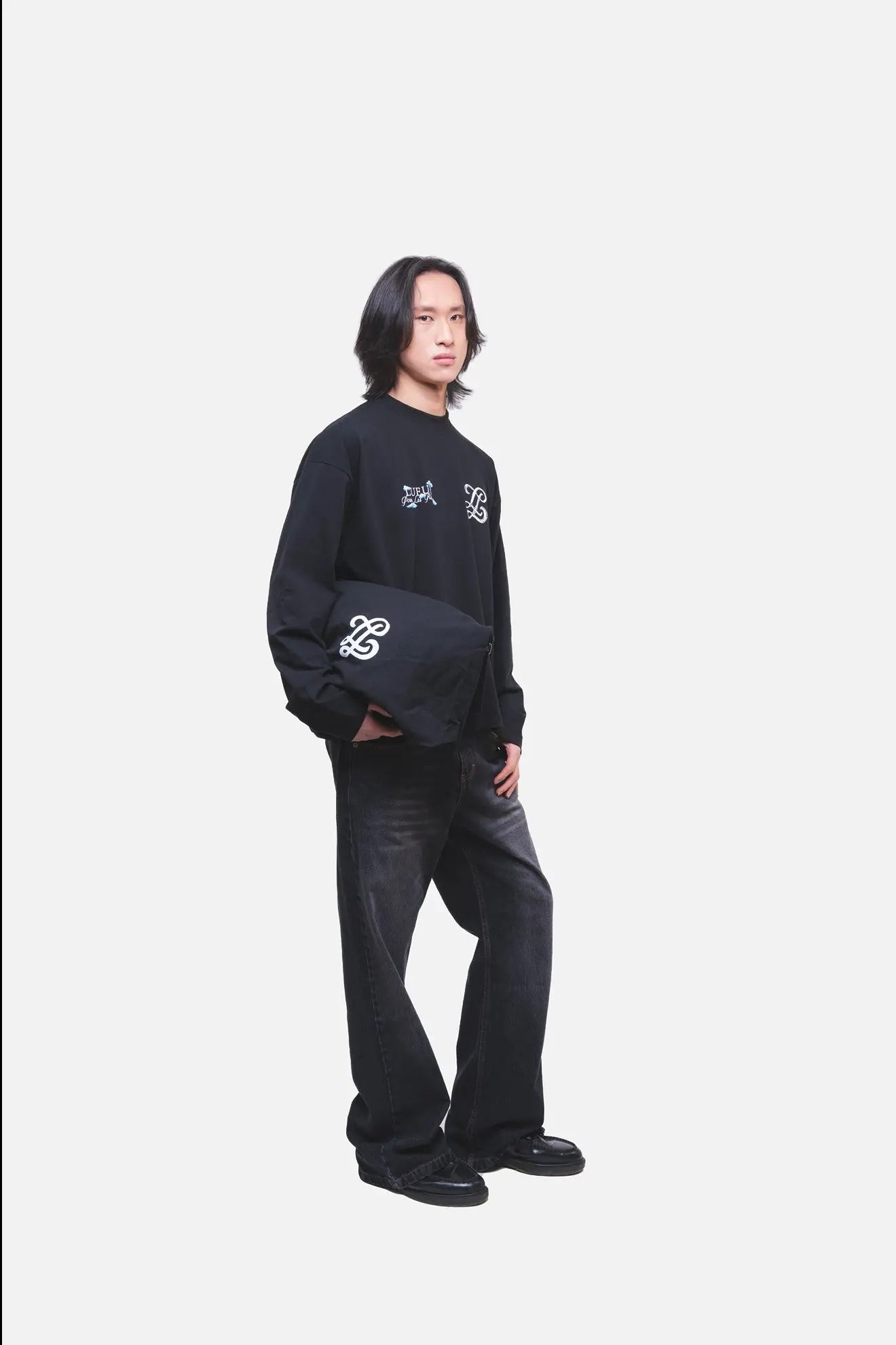 Noir Jeans Lueur Clothing